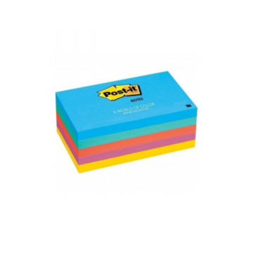 3M Post-It Note 3" x 5" Ultra Colour 655-5UC