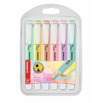 Stabilo Cool Swing Pastel Highlighter 6s
